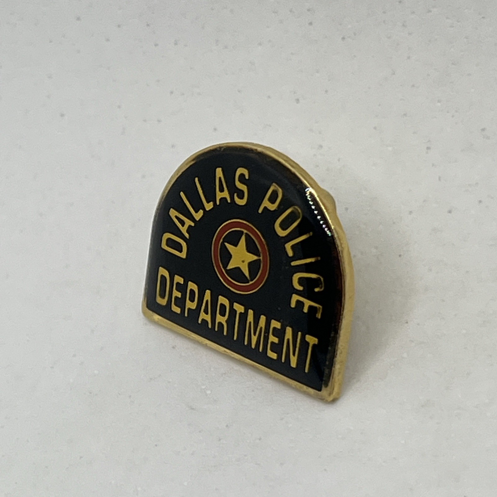 Dallas Texas Police Department Law Enforcement Enamel Lapel Hat Pin