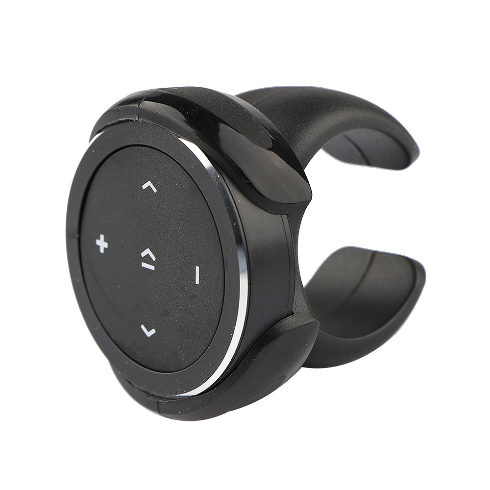 Wireless MP3 Media Remote Control Button Car Steering Wheel Bike Mount