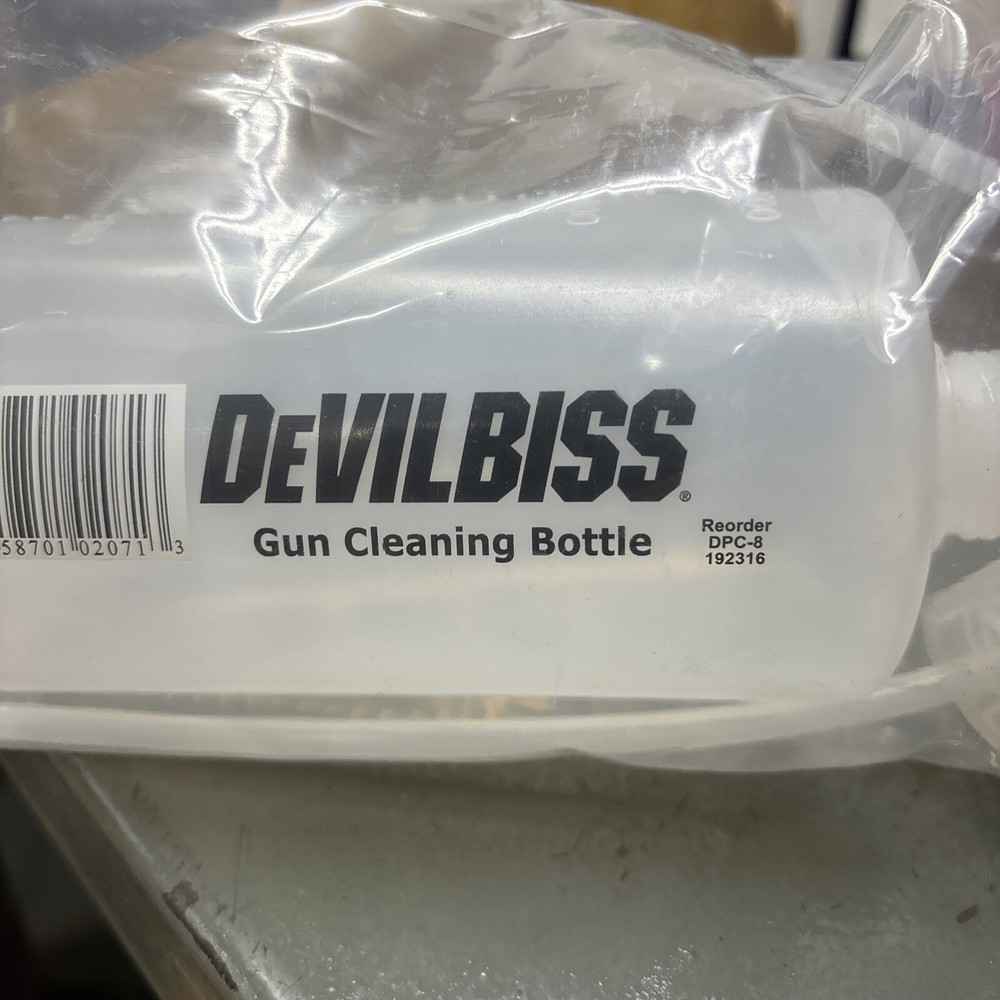 DeVILBISS Gun Cleaning Bottle, #192316