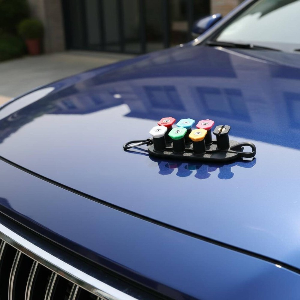 Car Wash Spray Nozzle Tips Includes Holder Quick Connect Spray Tips