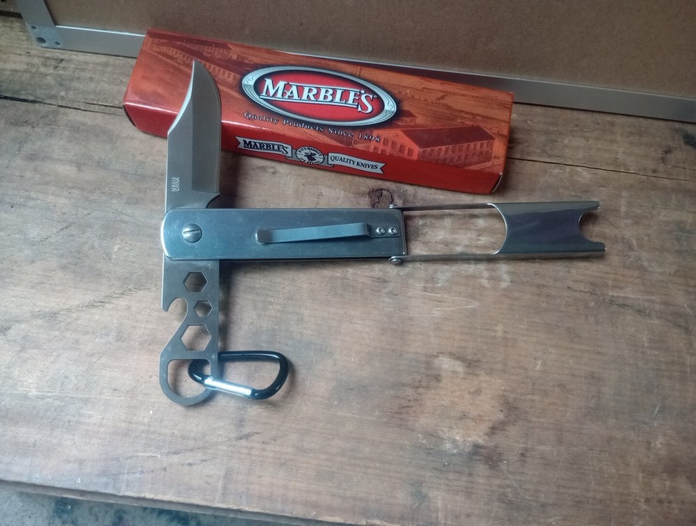 NOS Marbles Pack Buddy Folding Knife / Multi tool