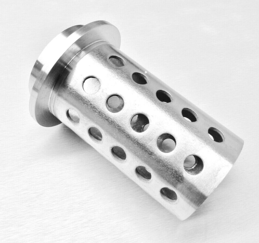 Perforated Flask 3" x 6" Casting Flask Vacuum Casting Stainless 1/8" Wall