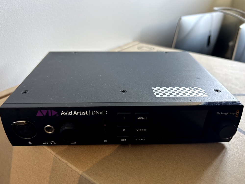Avid DNxID hardware encoder 4K video I/O interface DNxHD encoder Media Composer
