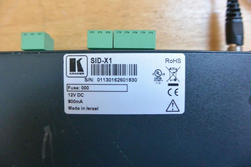 Kramer Megatools SID-X1 4-Input Multi-Format Video over DGKat TX/Step In Command