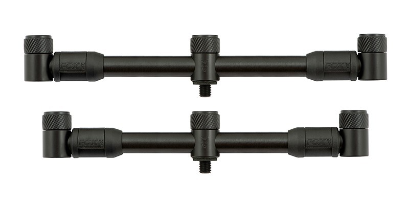 Fox 3 Rod XL Adjustable Buzz Bars Back&Front QR Quick Release Black Label CBB036
