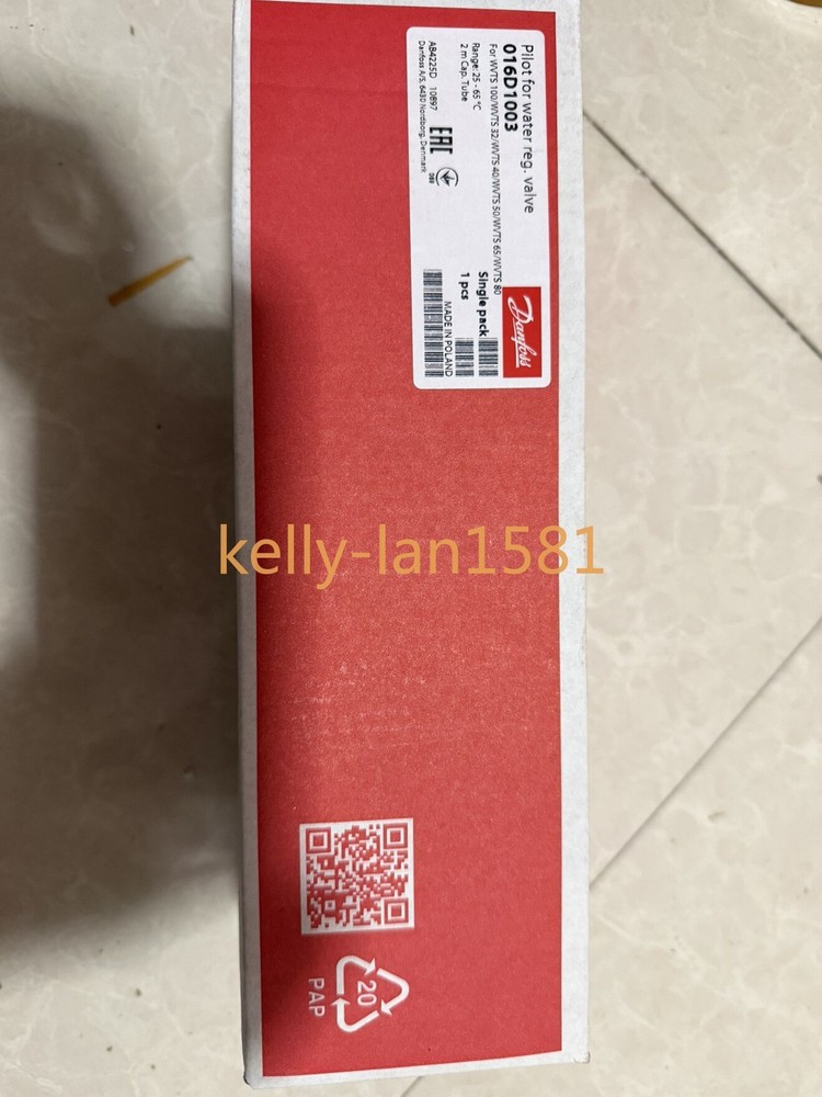 1pc New Danfoss temperature control pilot valve 016D1003