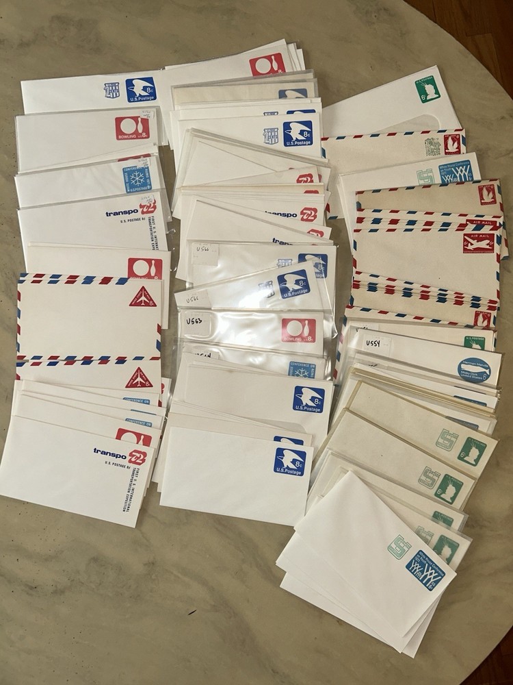 US Embossed Stamp Envelopes