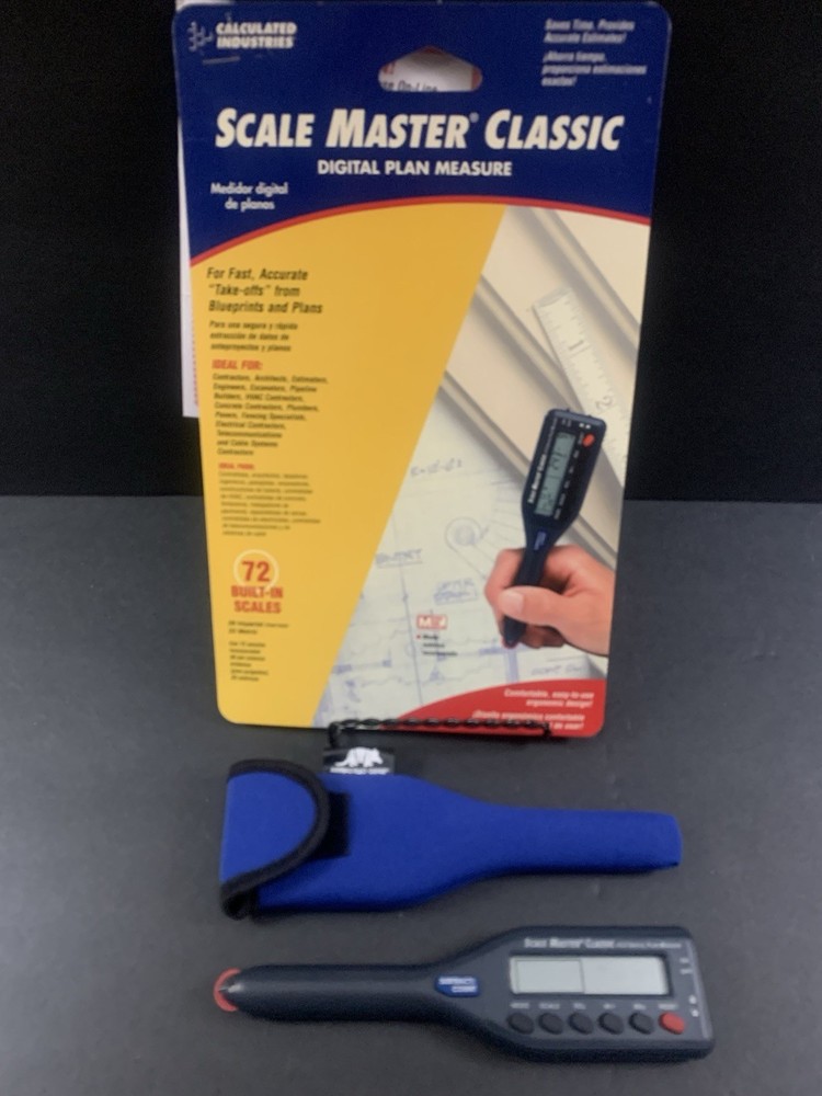 Scale Master Pro Advanced Digital Plan Measure Model 6020 v3.0
