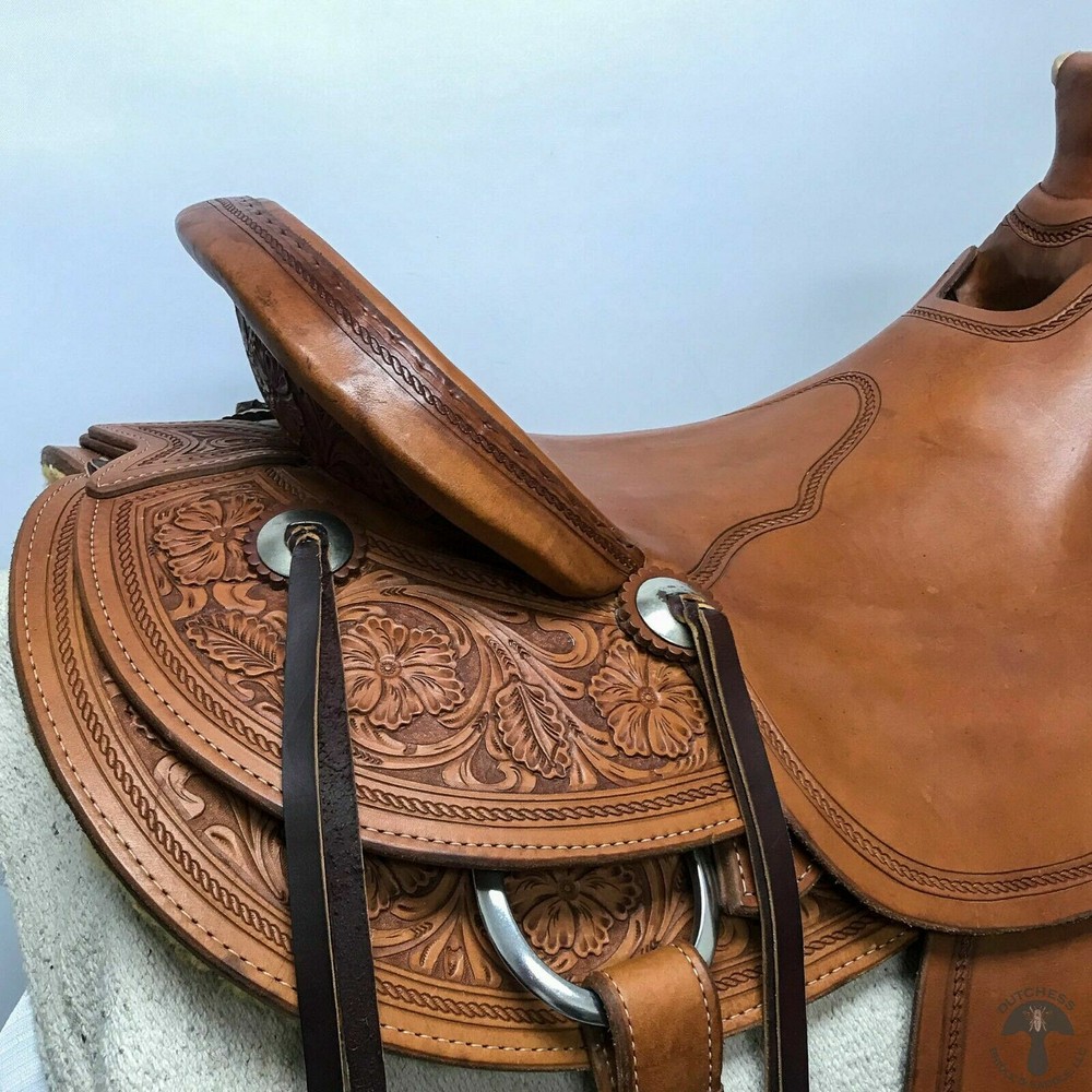 WILDRACE New Western Leather Saddle