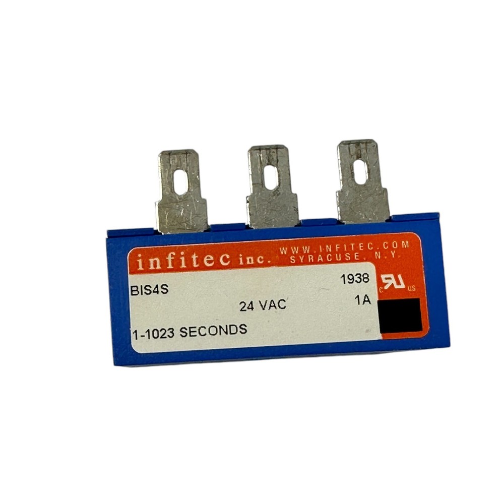 Infitec Timing Controls TMS41W Delay-on-make Timer BIS4S Binary Digital