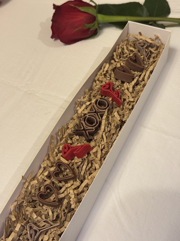 Anniversary / Valentines Chocolate Box - Medium