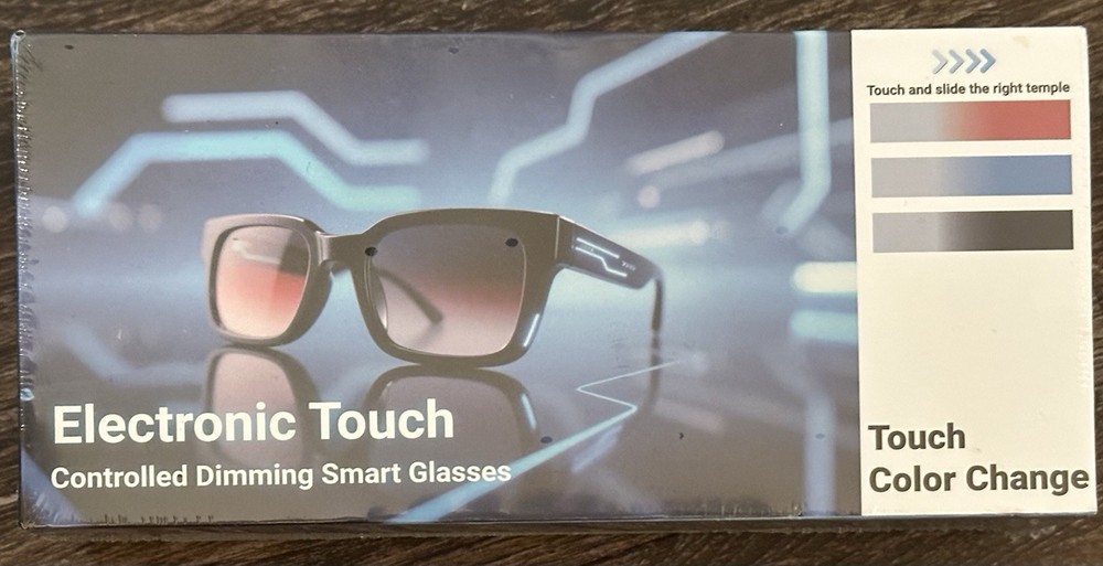 Electronic Touch Controlled Dimming Smart Glasses Control Technology TRGRM
