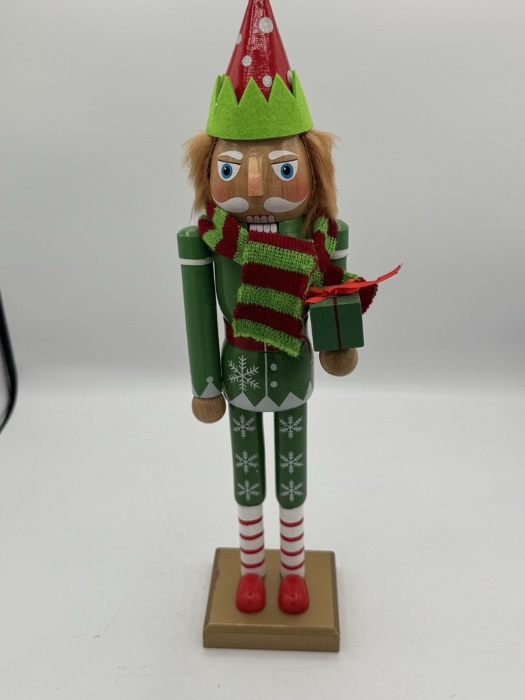 16” Tall Elf Toy Maker Nutcracker
