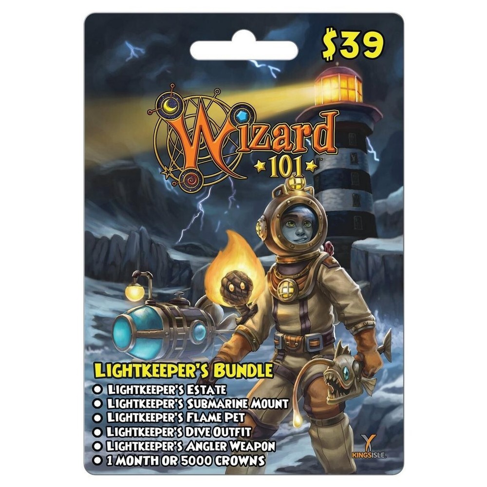 NEW Wizard 101 Lightkeeper's Bundle