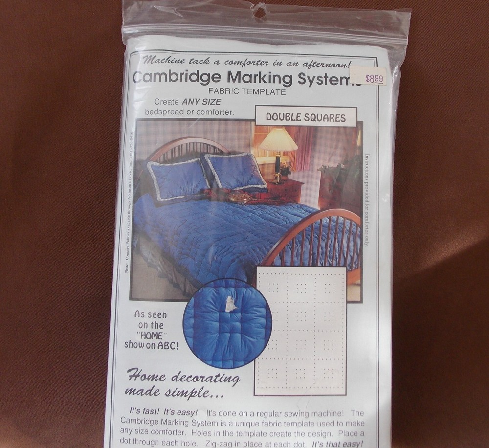 Diamonds Fabric Template Cambridge Marking Systems