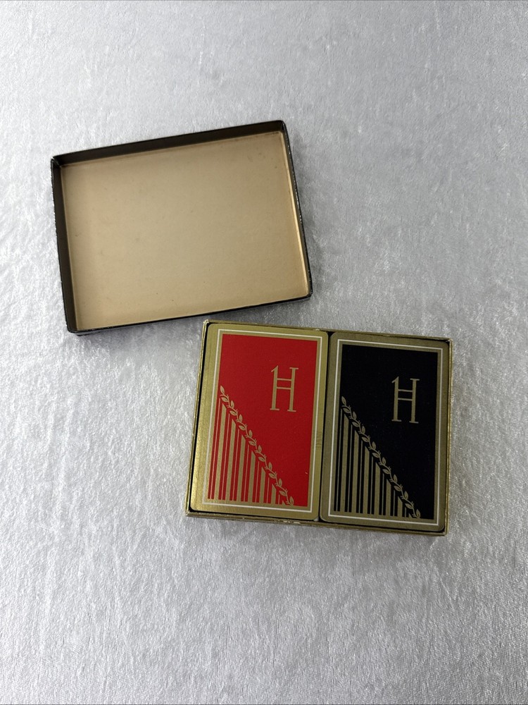 Vintage Rare Initial Playing Cards Double Deck Collectors