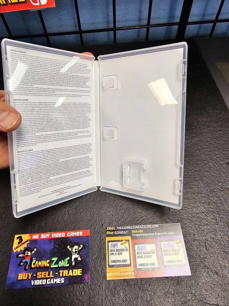 (Box Only) PAC-MAN Museum. Nintendo Switch. No Game!!