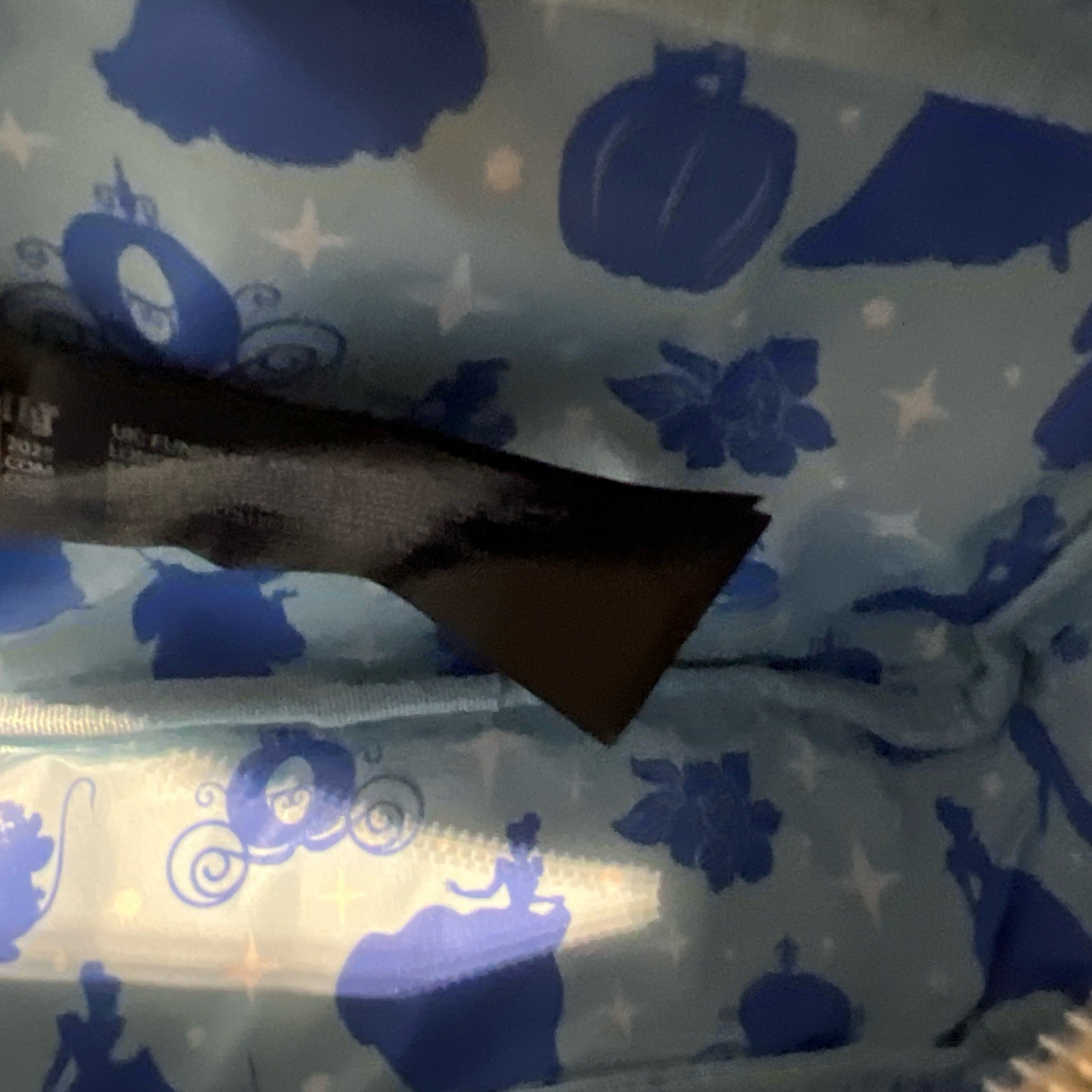 Loungefly Disney Cinderella Jaq & Gus Pumpkin Cosmetic Bag NWT2025