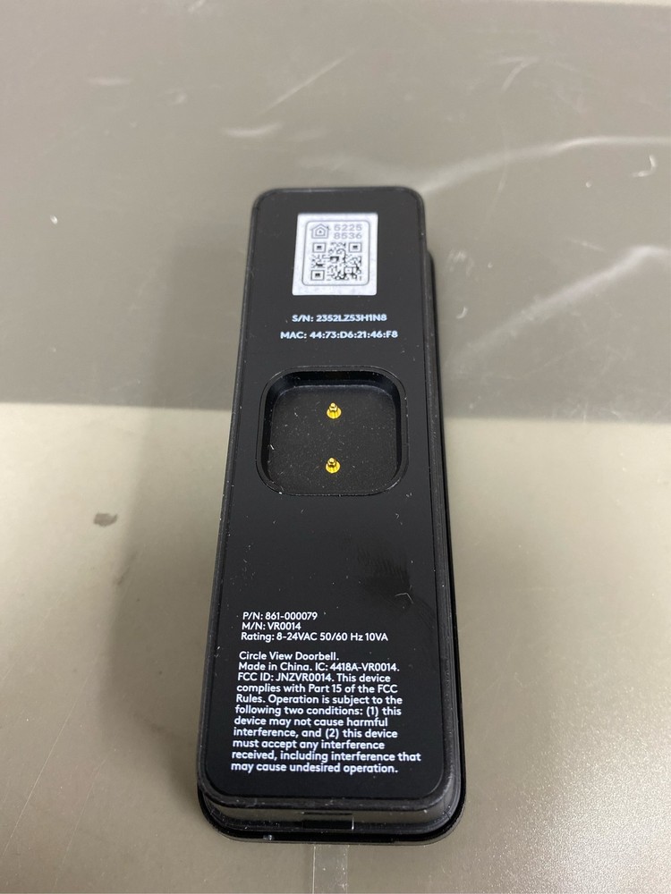 Logitech Circle View Wireless Smart Doorbell