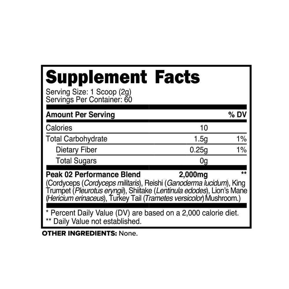 PrimaForce Peak O2 Workout Supplement, 120 grams