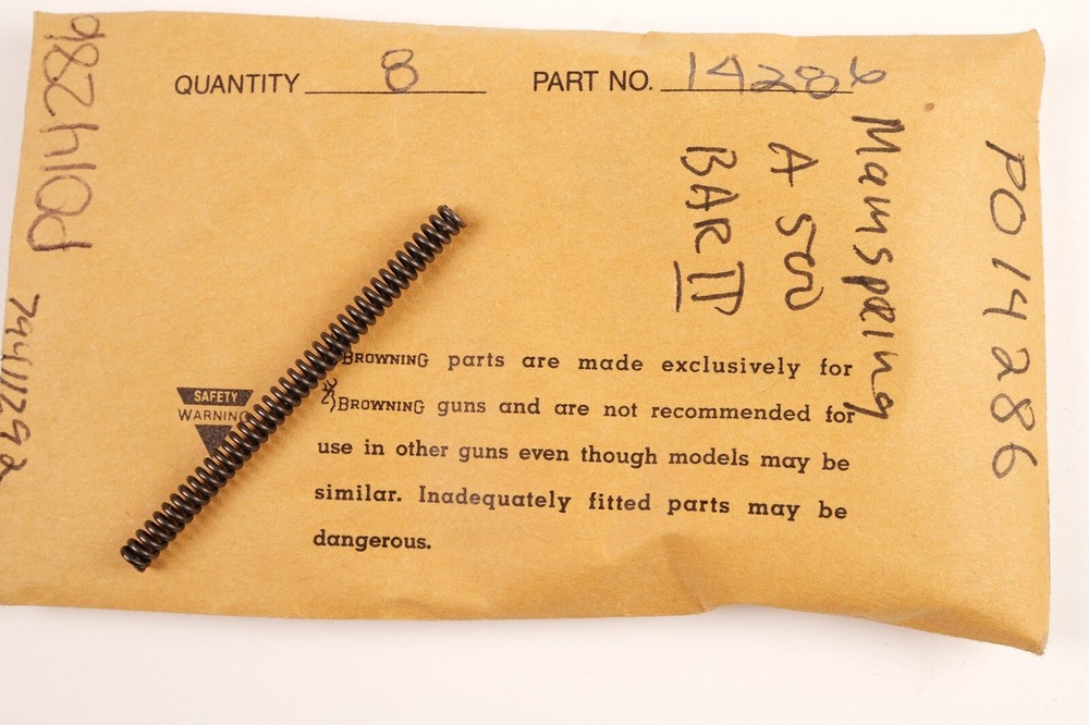 Browning A-500 & BAR 2 Mainspring 14286