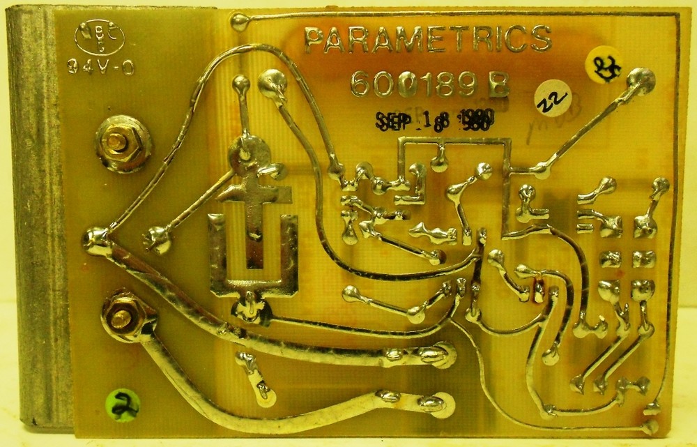 PARAMETRICS 600189B DRIVE MODULE CIRCUIT BOARD