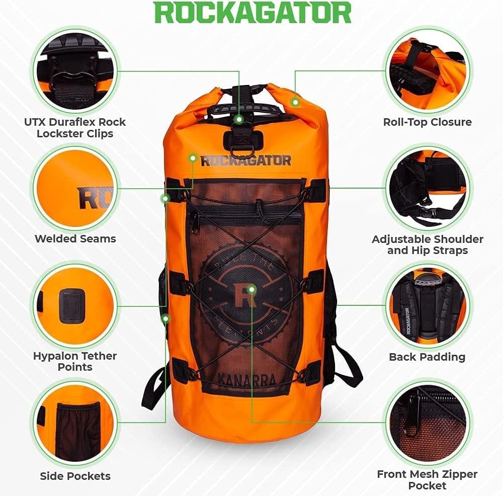 Waterproof Floating Dry Bag 40 L Desert Tan