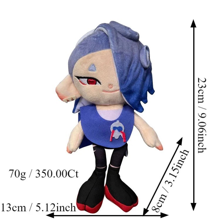 Frye Plush Toy, Splatoon 3 Soft Stuffed Doll Game Collectible Gift