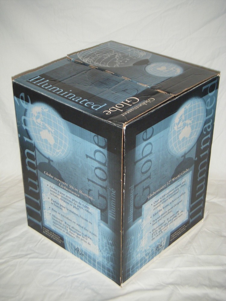 Replogle 2000 Globemaster Illuminated 12" Light Up World Globe