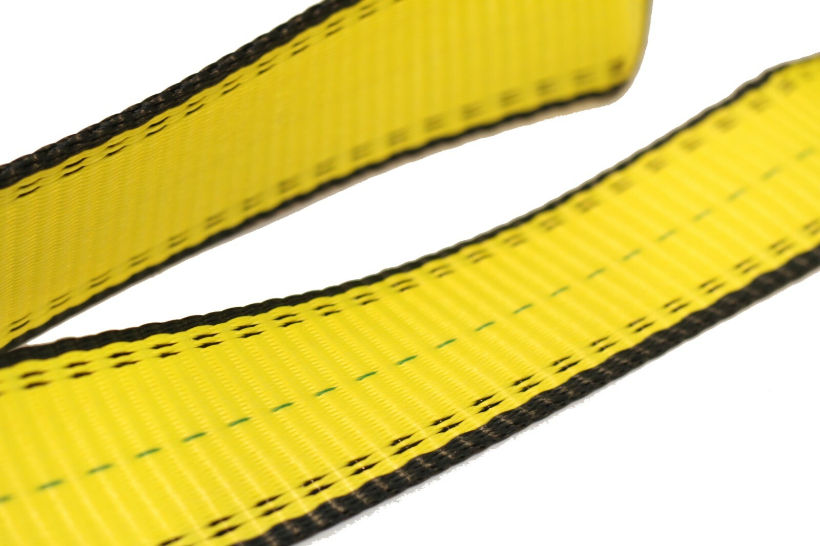 1" x 6' Poly Web Sling Synthetic Lifting Tow Strap Choker Tagged (2 Pack)