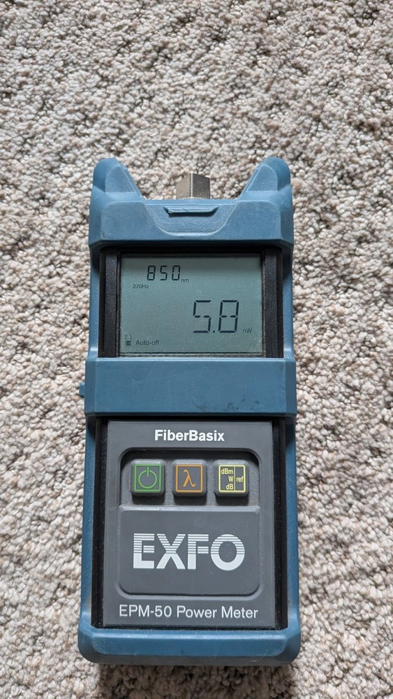 EXFO FiberBasix EPM-50 Power Meter SC