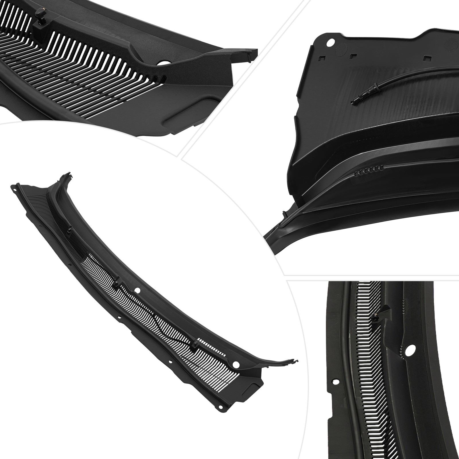 Front Windshield Wiper Cowl Cover Panel Grille Replace For 2013-2019 Ford Taurus