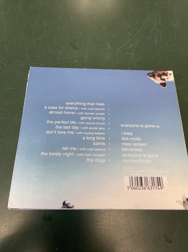 Moby Autographed Signed Innocents Deluxe CD