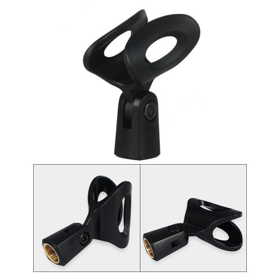 2 Pack Microphone Clip Holder Clamp Mount for Vocal Microphones e935, e945, e965