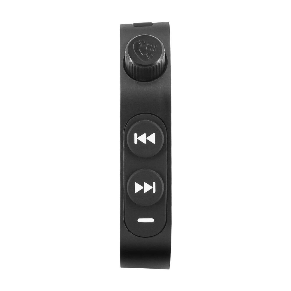 For Motorcycle Handlebar Wireless Bluetooth Media Remote Control Button Black