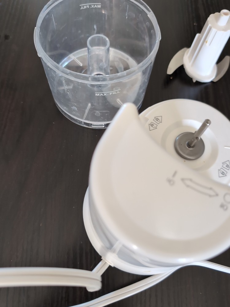 Proctor Silex 7250 Mini Food Chopper Electric Vegetable Processor White