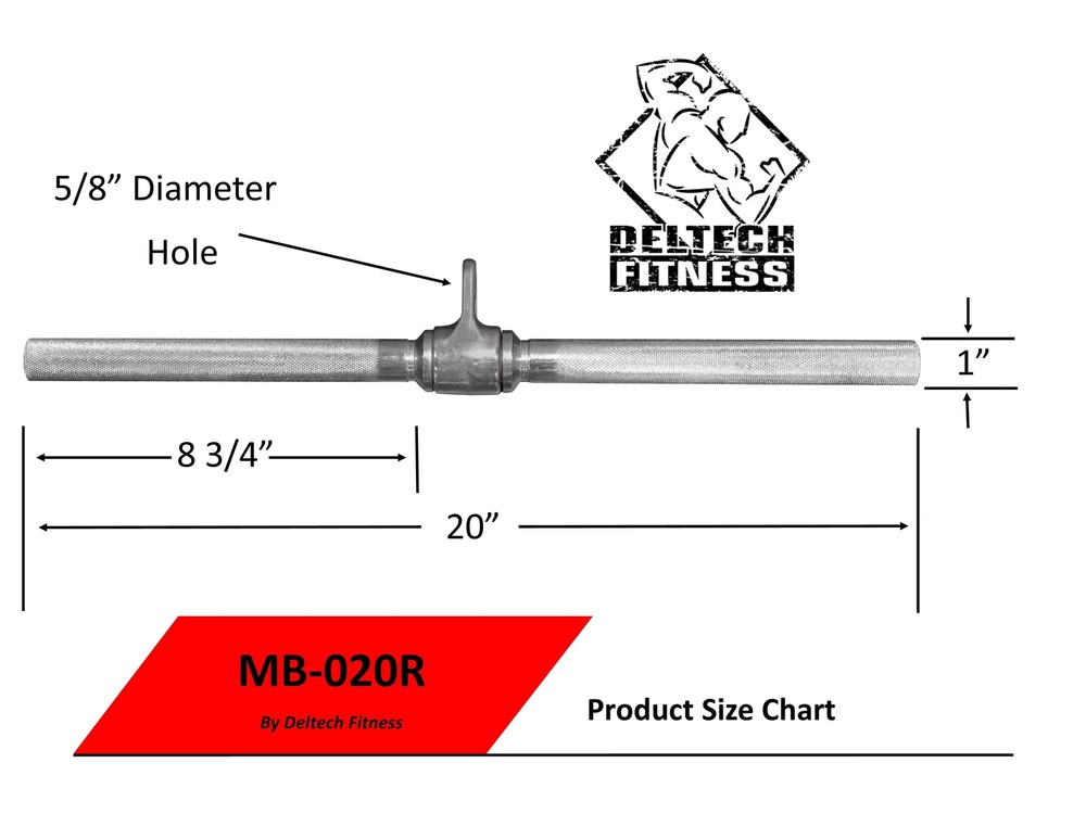 MB-020R Chrome Row Bar