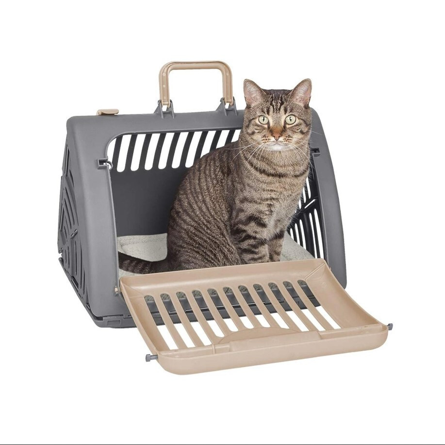 🔥Cat Carrier with Bed Foldable Travel Cat Carrier Up to 25lbs-Sport Pet Designs