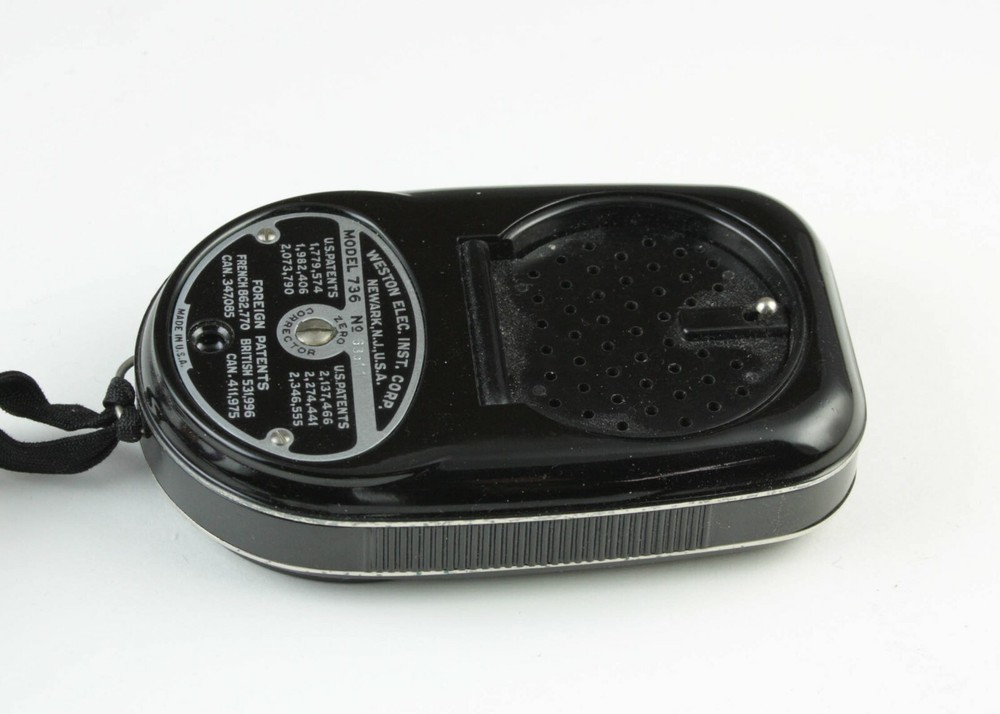Weston Master II Cine Exposure Meter Model 736 + Leather Case