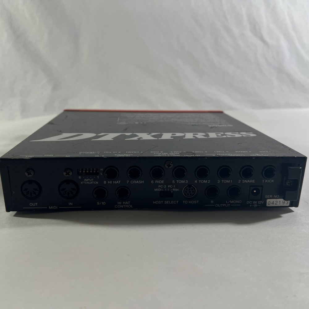 YAMAHA DTXPRESS DRUM TRIGGER MODULE W/POWER ADAPTER