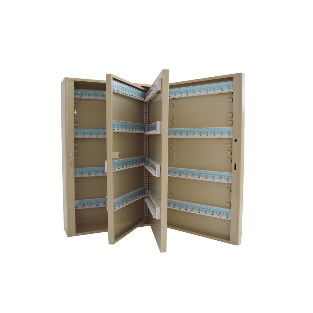 240 Hooks Lock Box Wall-Mounted Key Cabinet Key Box Storage Organization
