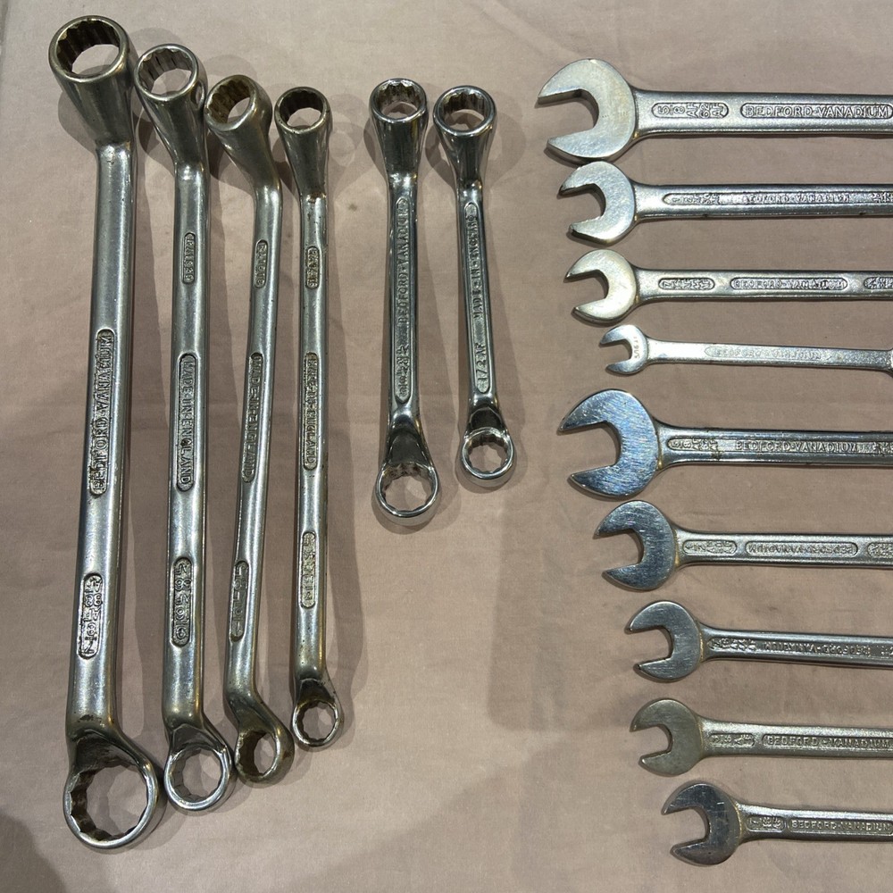 AF Spanner Selection , by Bedford (not Britool)