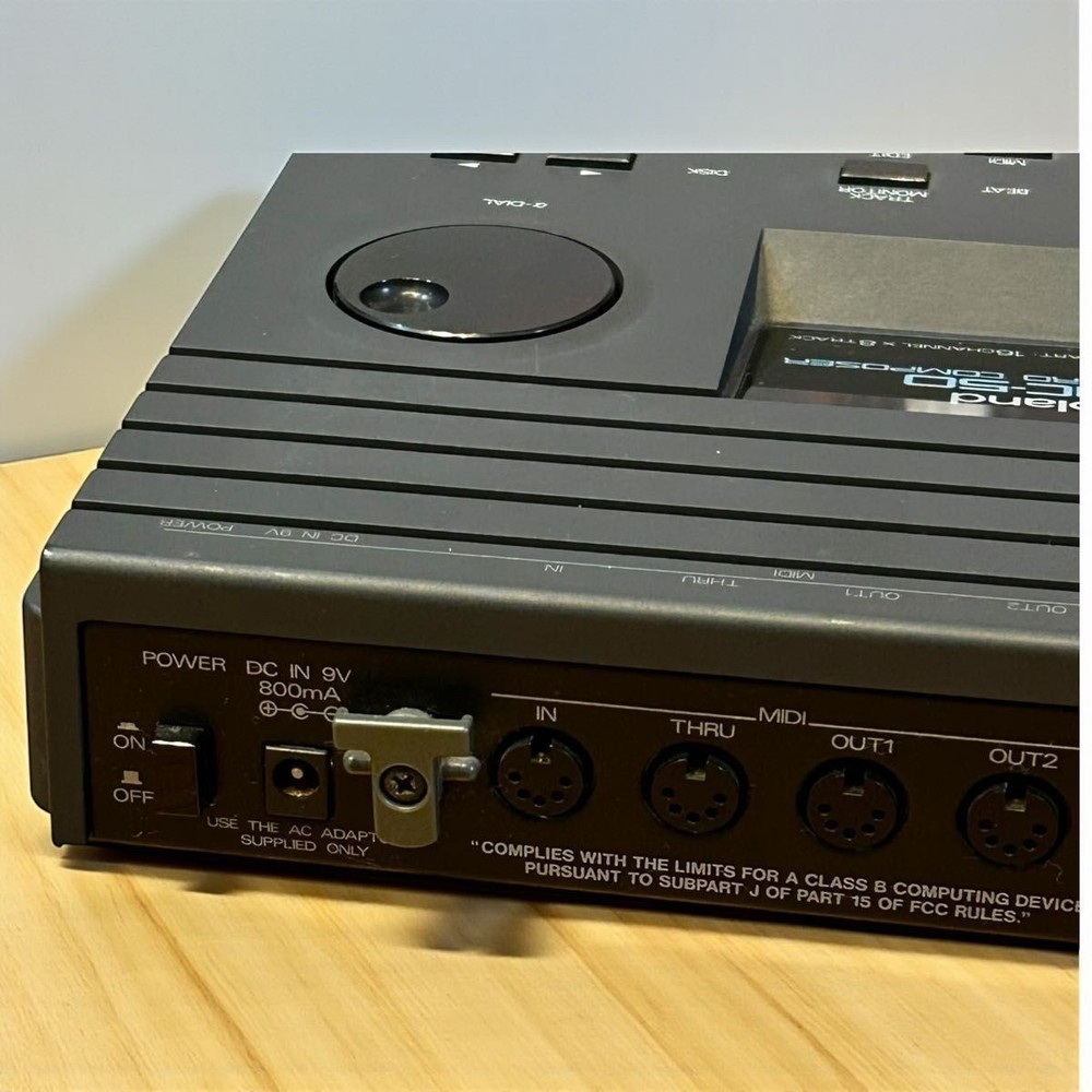 Roland MC-50 Vintage MIDI Sequencer Micro composer Junk