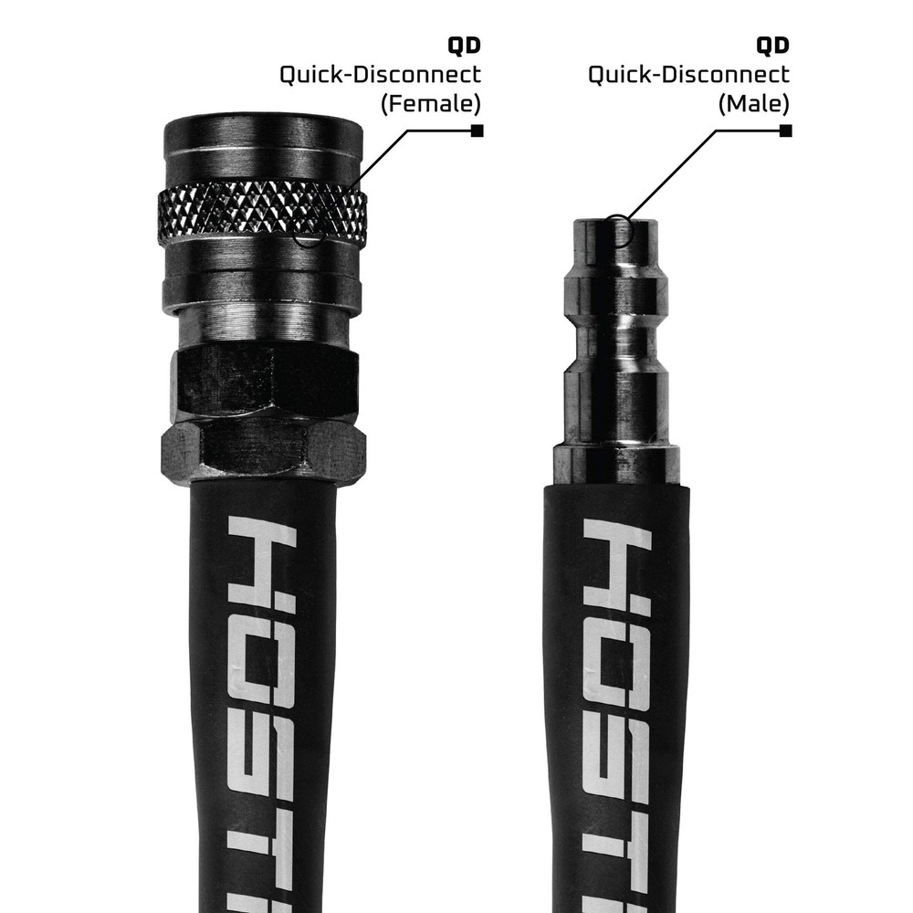 Hostile® Flex Line 42" Hose - Olive