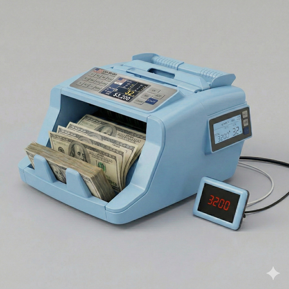 High-Speed Professional Single Denomination Bill Counter