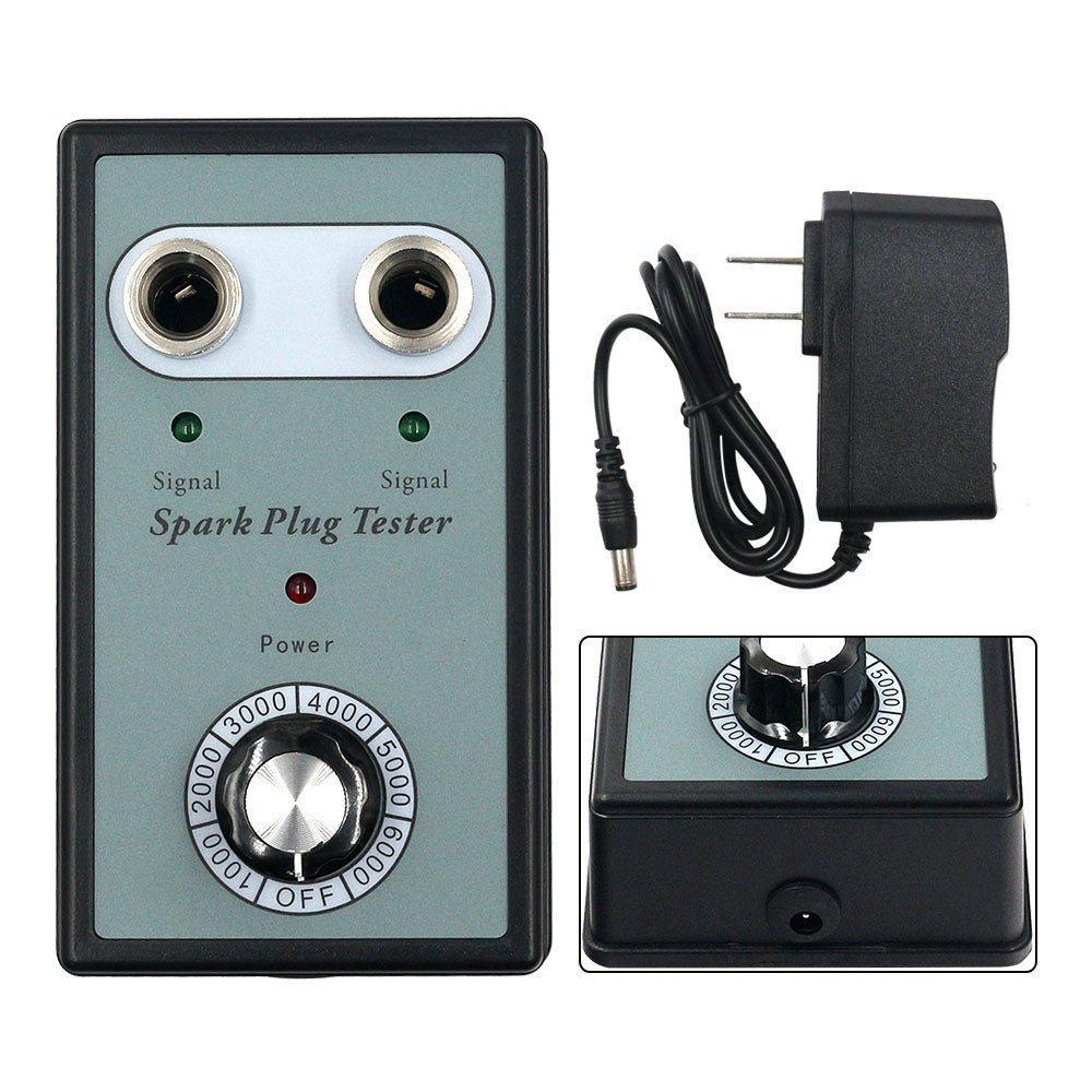 Car Spark Plug Tester Detector With Two Holes Ignition Plug Analyzer OYBA
