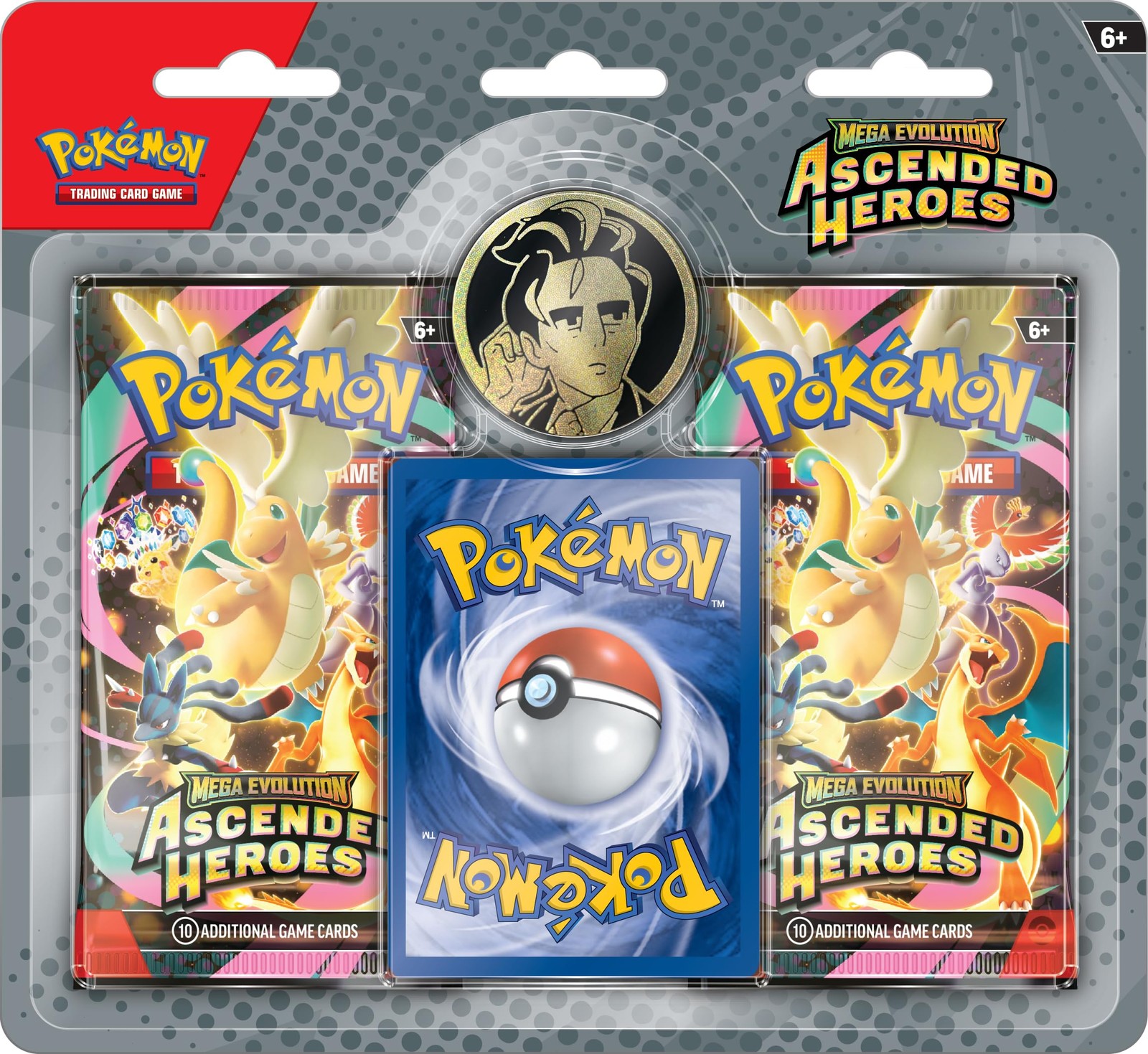Pokmon Mega Evolution Ascended Heroes 2-Pack Blister with Erika's Tangela or