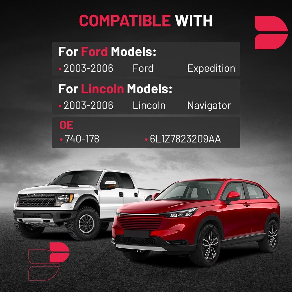 Front Left Power Window Regulator Without Motor For Ford Expedition 2003-2006