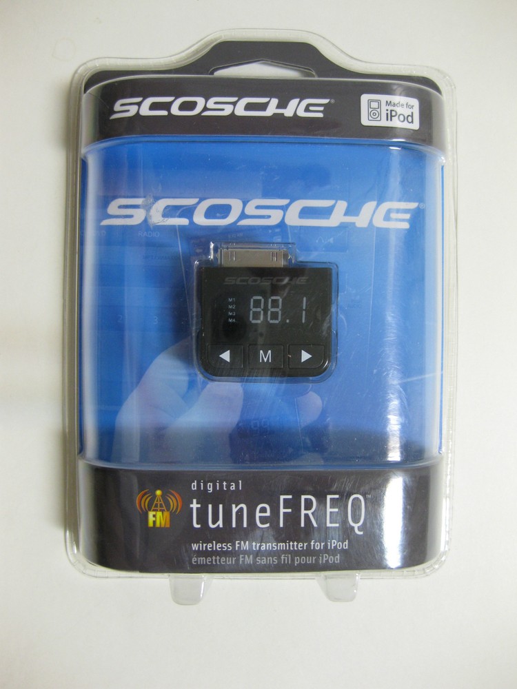 SCOSCHE FMTD2 Digital tuneFREQ Wireless FM Transmitter FACTORY SEALED !!!