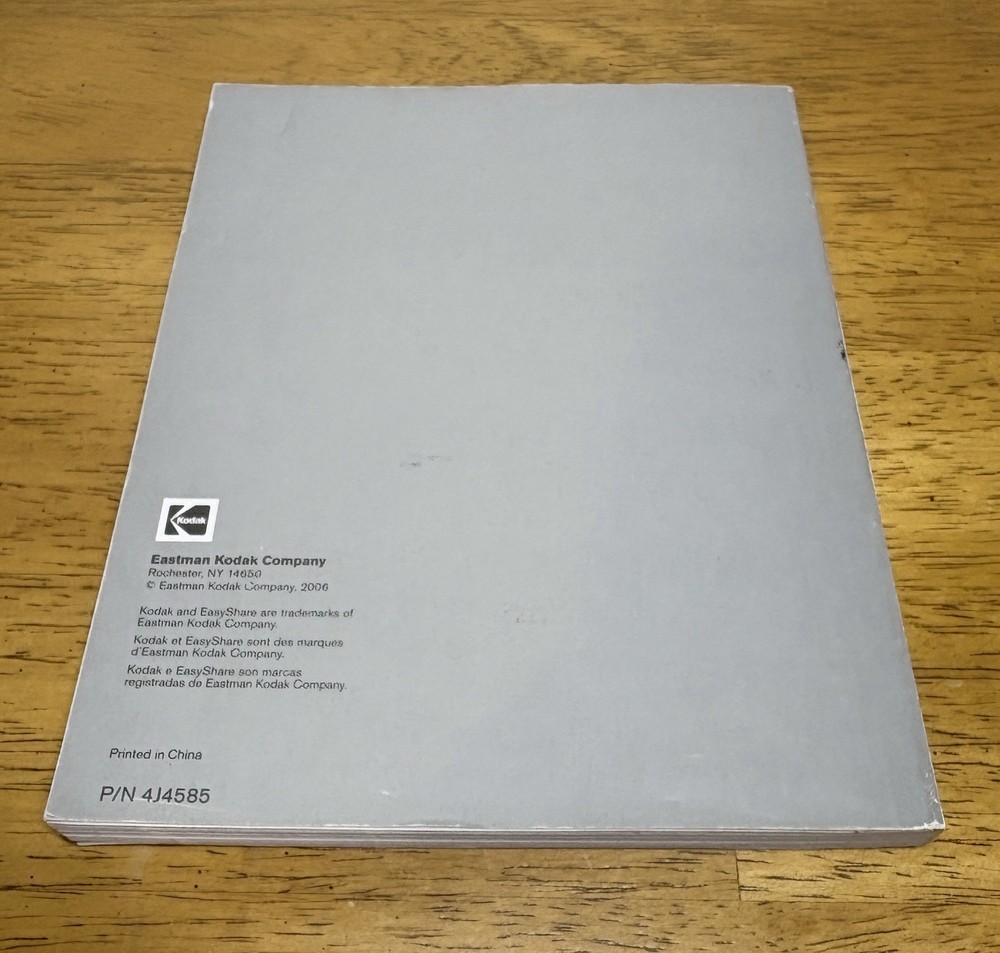 Kodak EasyShare C533 C503 User’s Guide Manuel ONLY